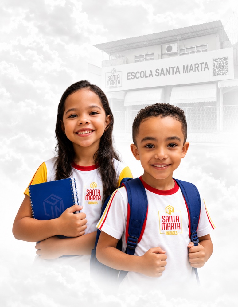 Alunos da Escola Santa Marta